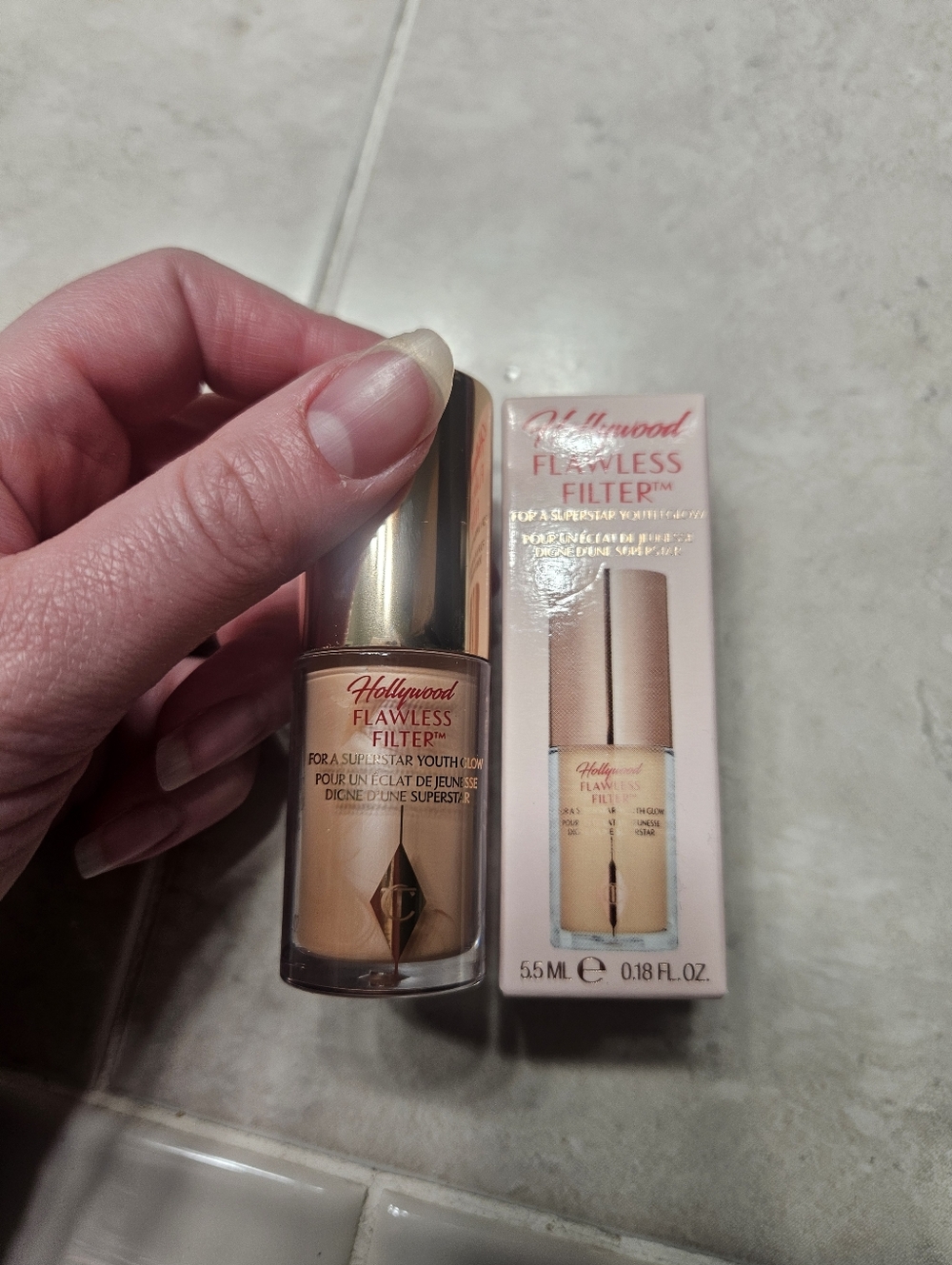 NWT Charlotte Tilbury MINI Hollywood Flawless Filter